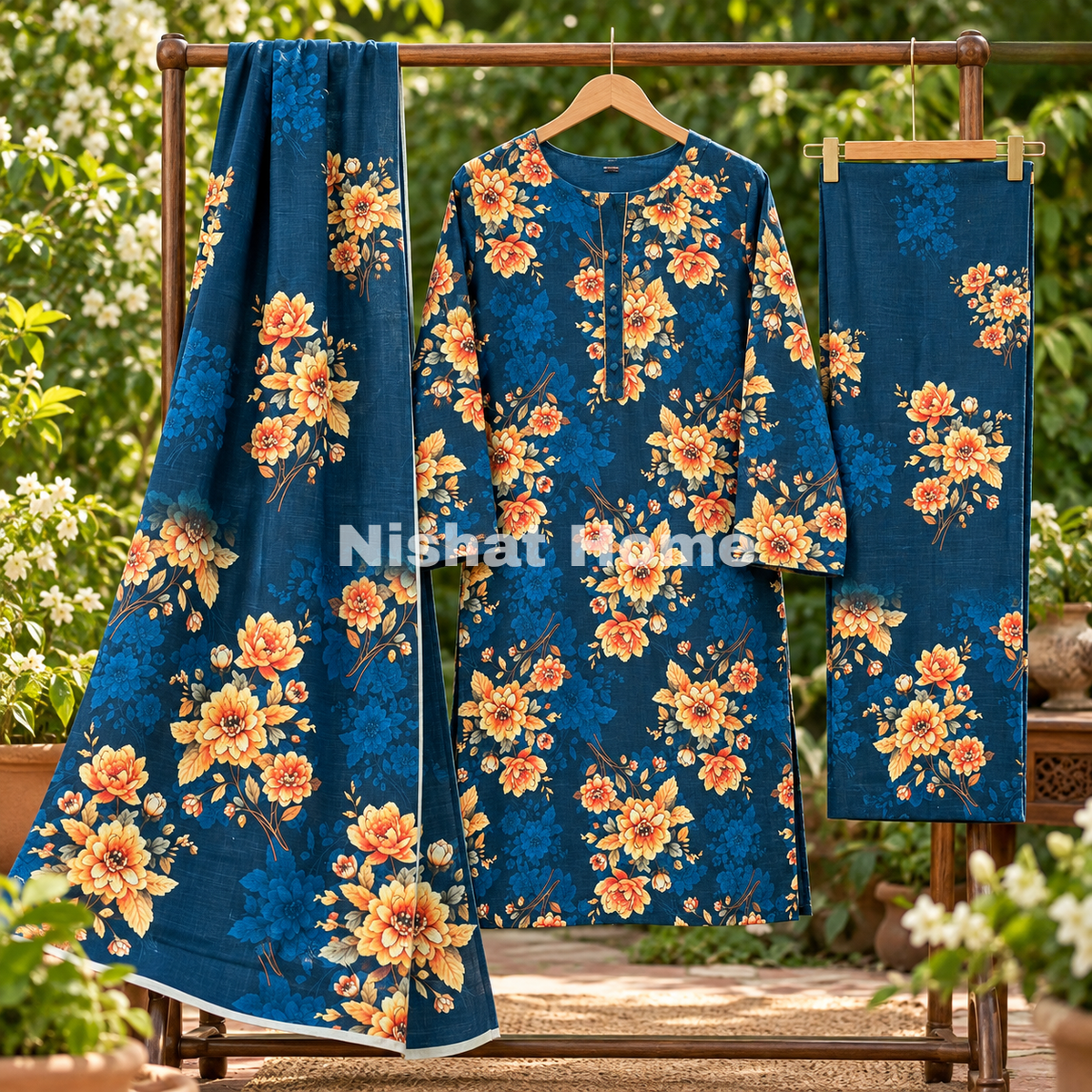 Olleza Women Khaddar - 3pcs - OSK04