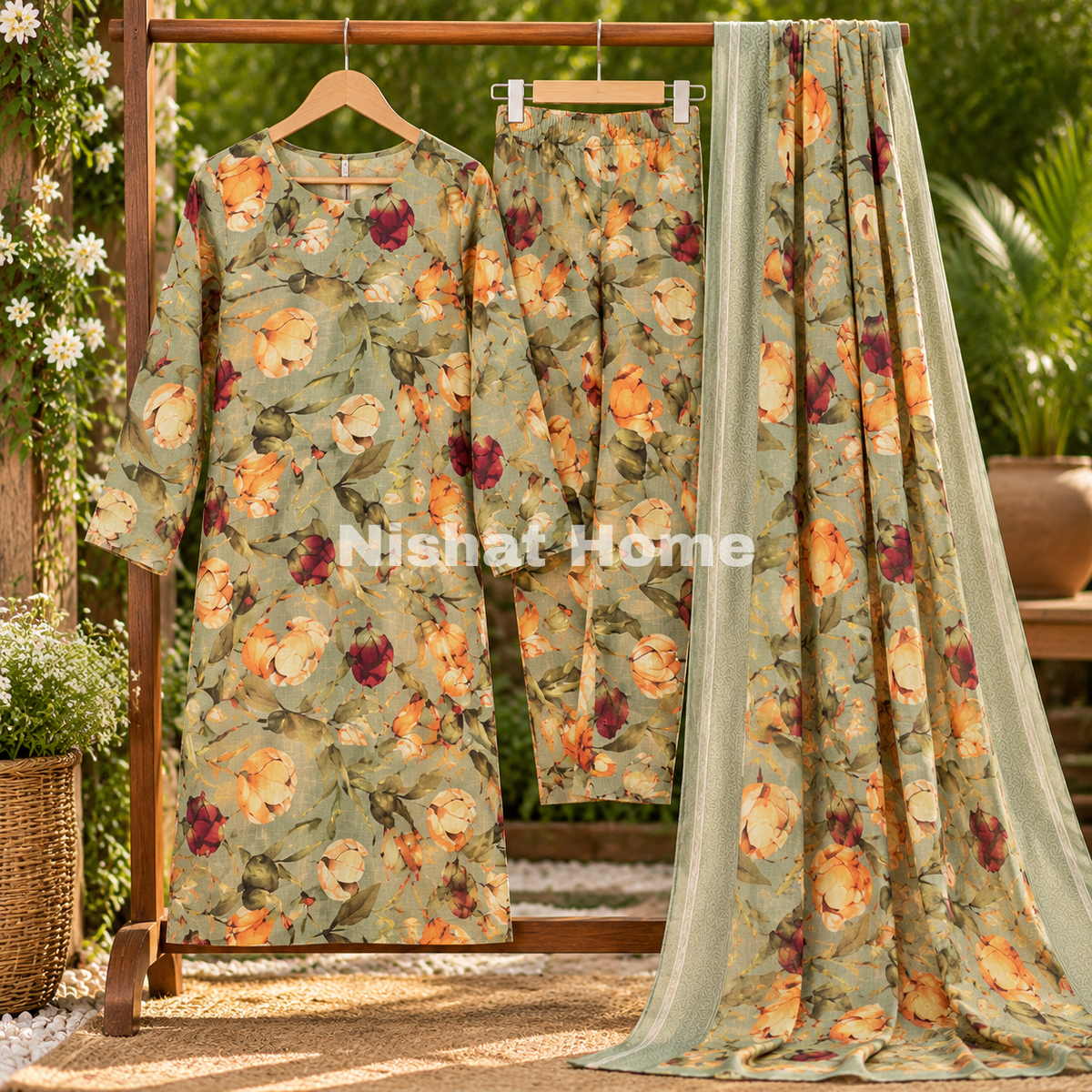 Olleza Women Khaddar - 3pcs - OSK05