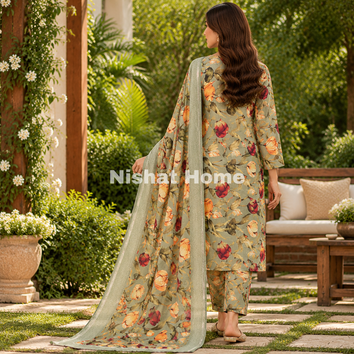 Olleza Women Khaddar - 3pcs - OSK05