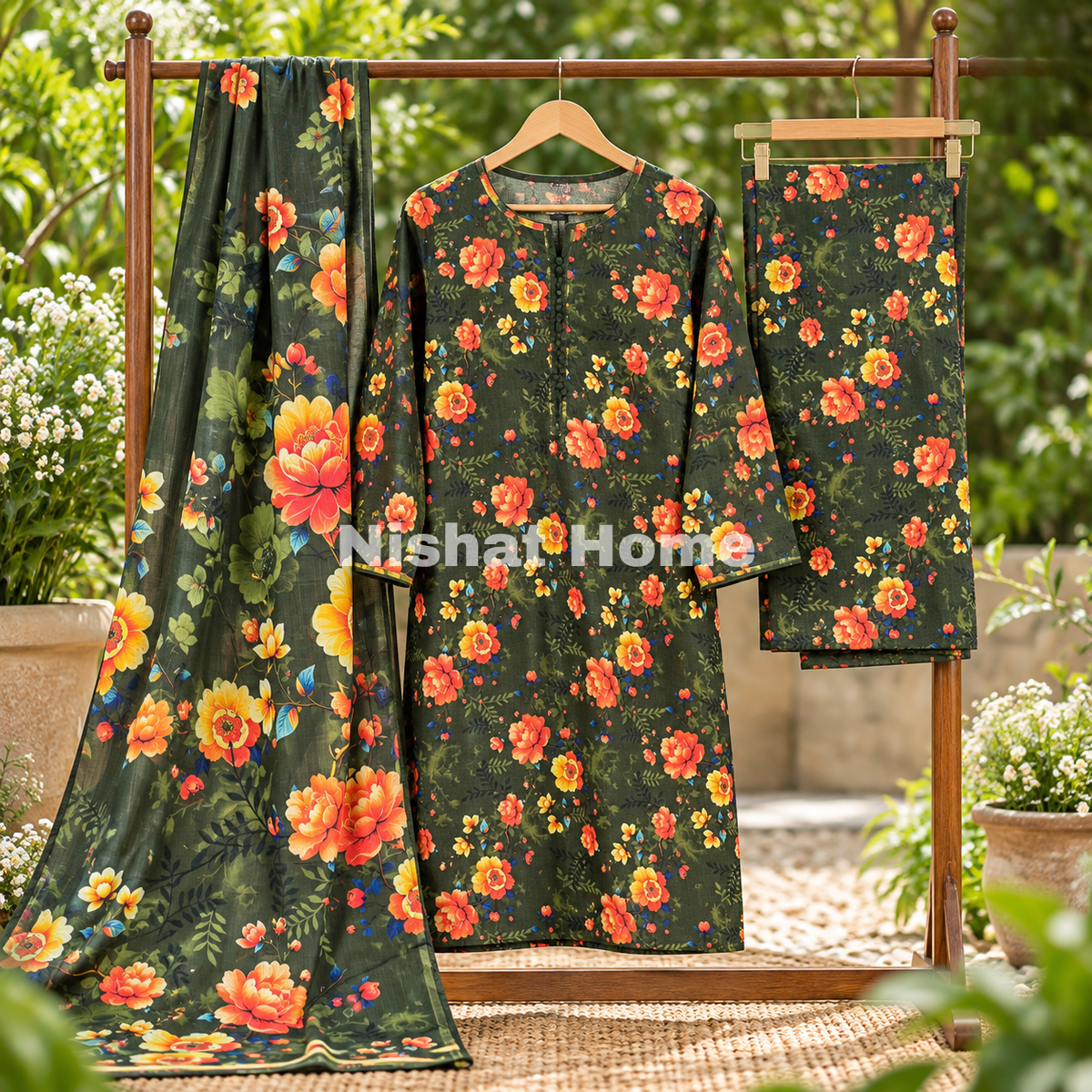 Olleza Women Khaddar - 3pcs - OSK06