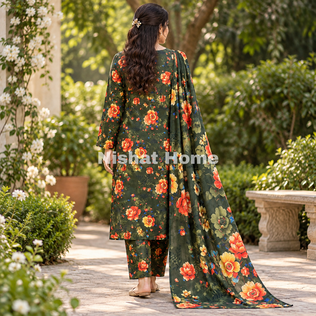 Olleza Women Khaddar - 3pcs - OSK06