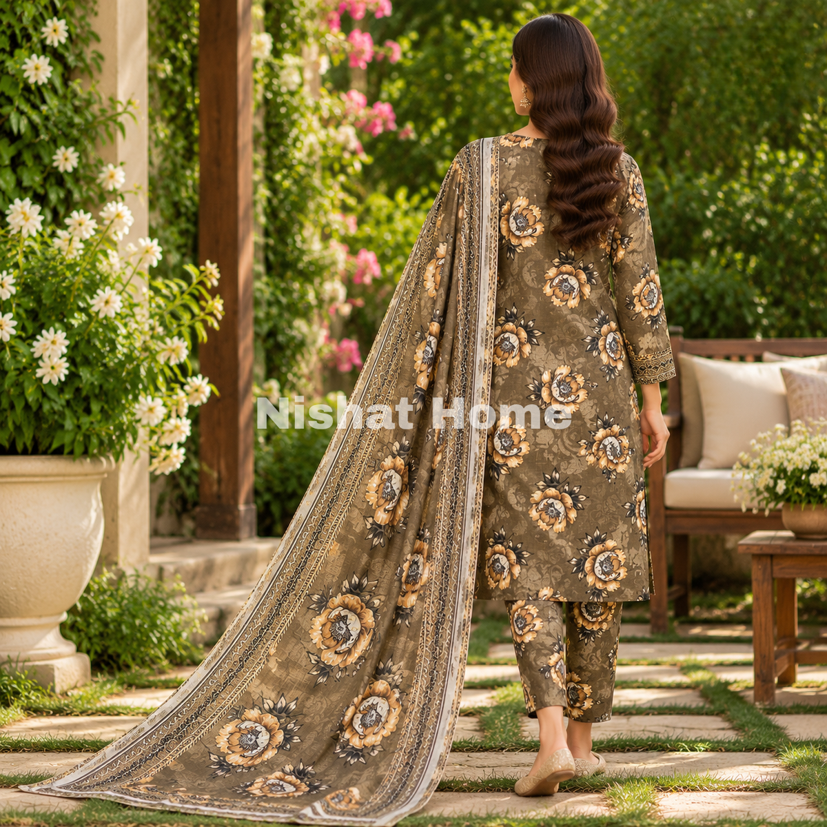 Olleza Women Khaddar - 3pcs - OSK07