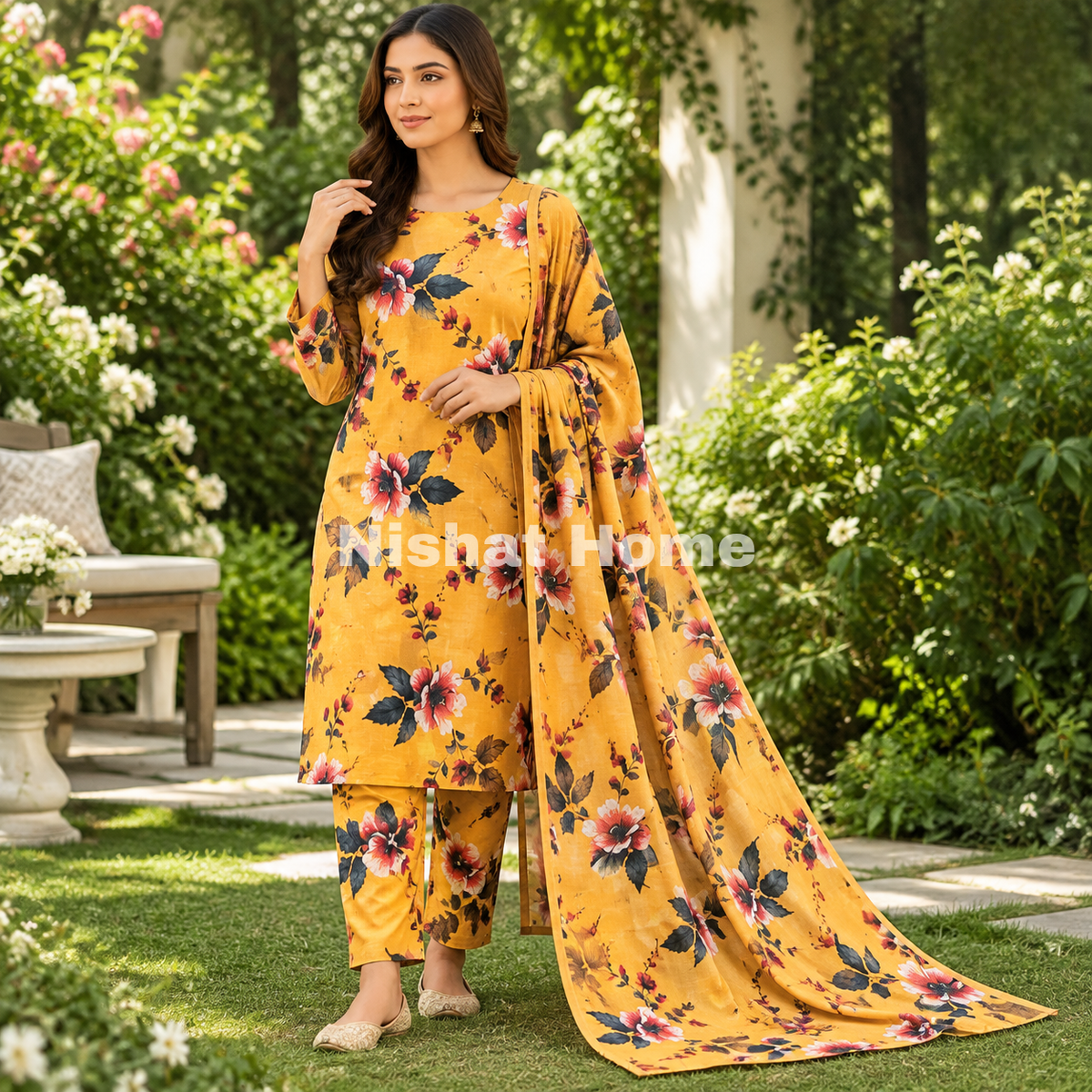 Olleza Women Khaddar - 3pcs - OSK08