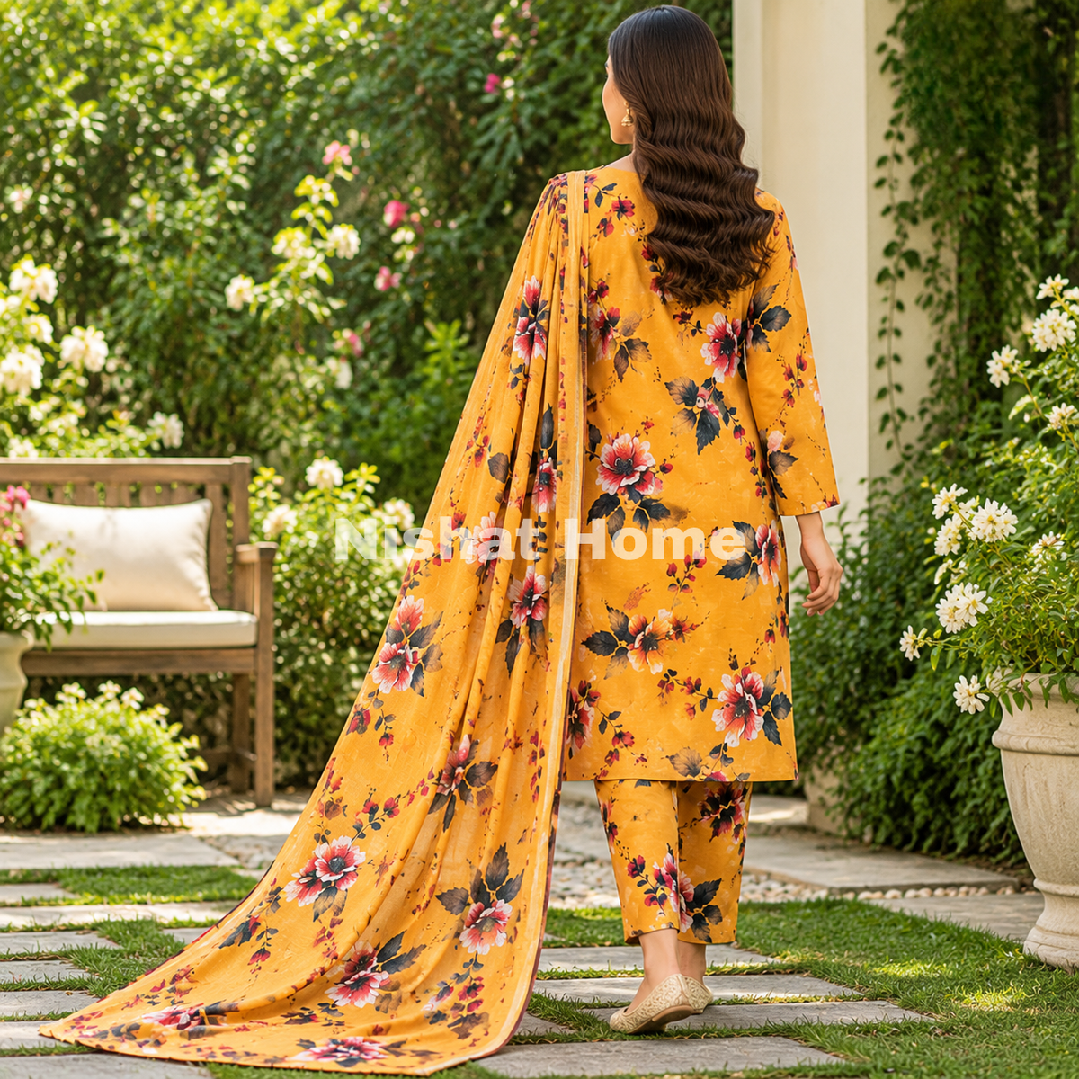 Olleza Women Khaddar - 3pcs - OSK08