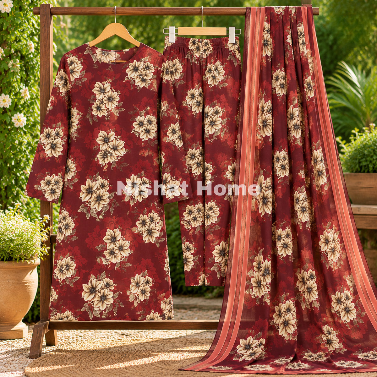 Olleza Women Khaddar - 3pcs - OSK09