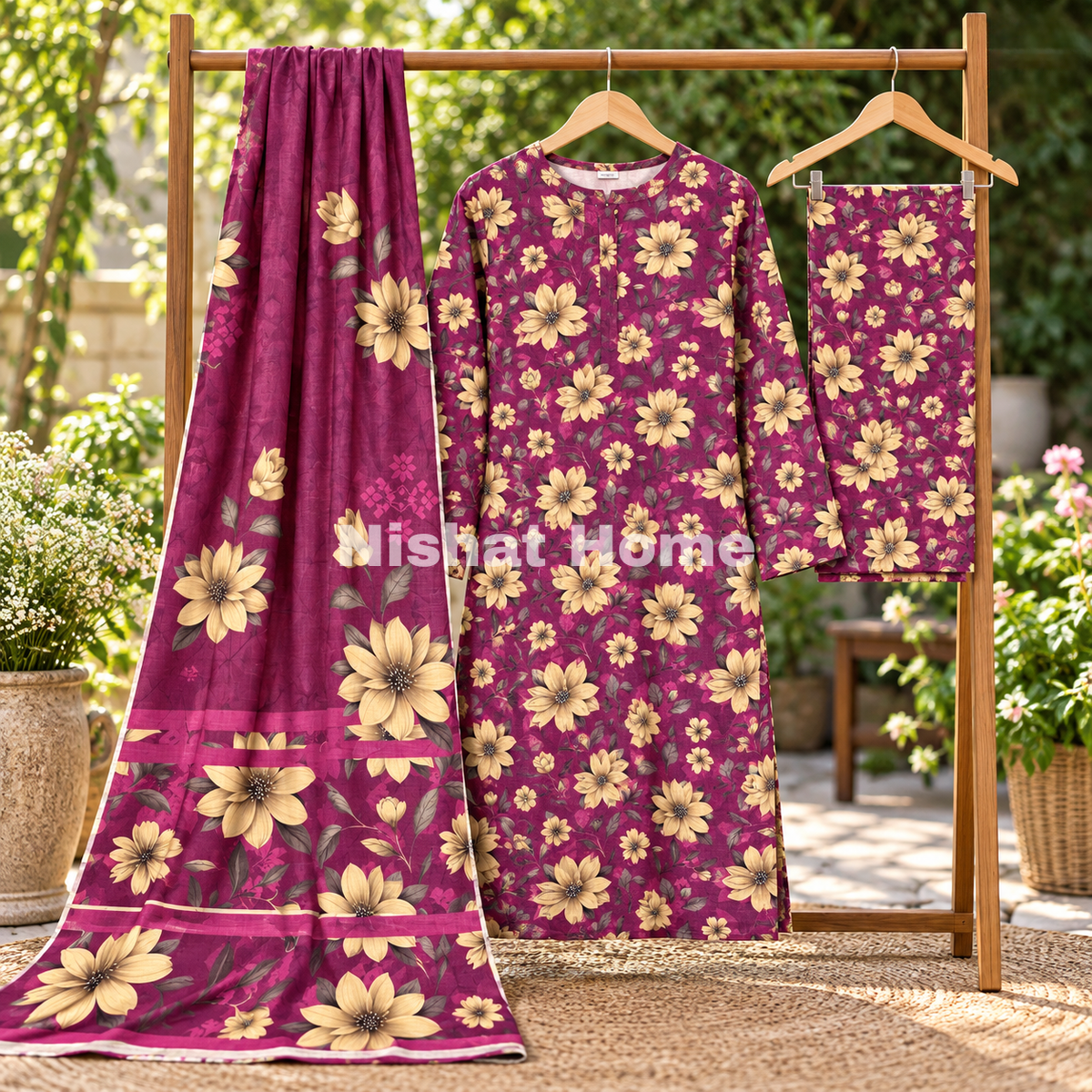 Olleza Women Khaddar - 3pcs - OSK10