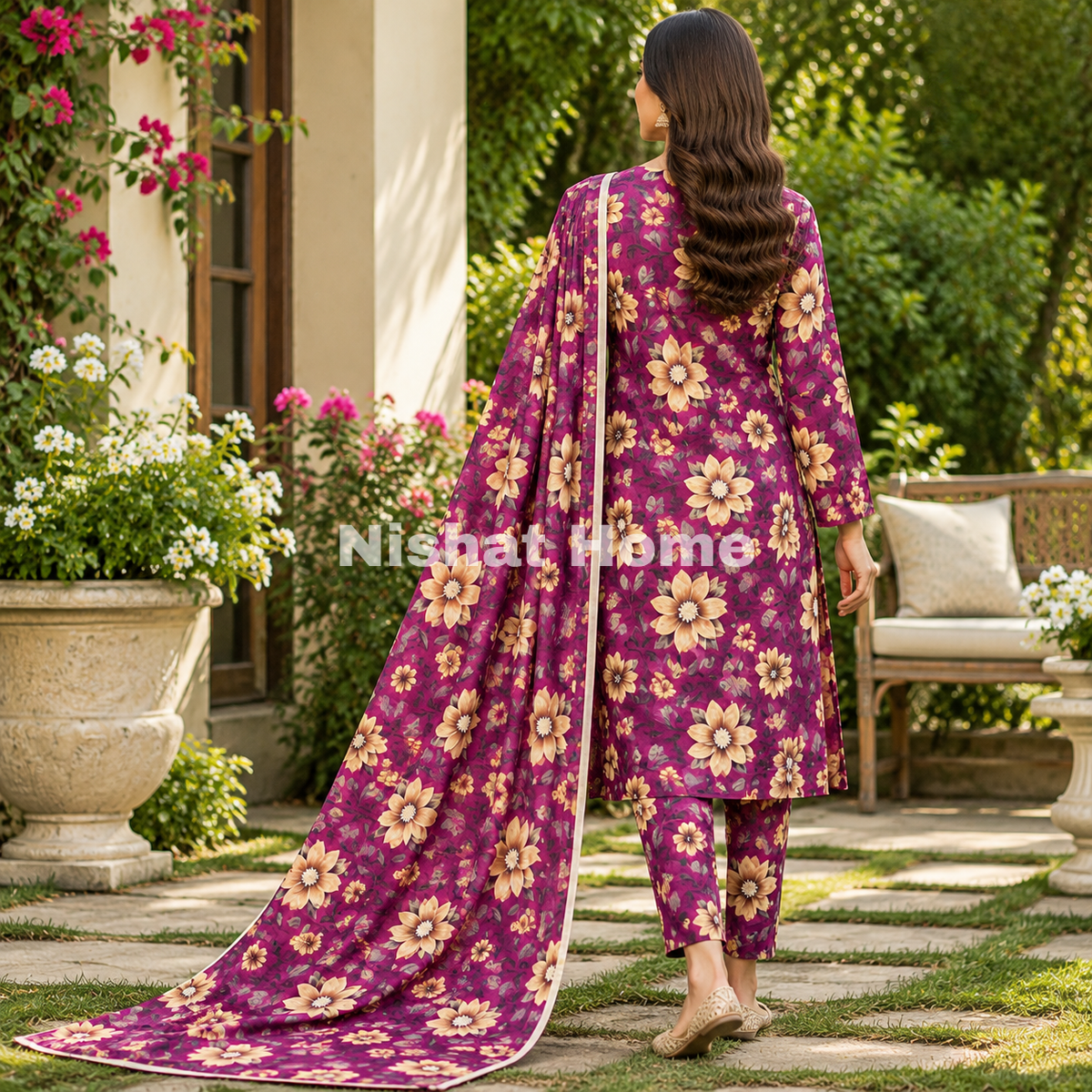 Olleza Women Khaddar - 3pcs - OSK10
