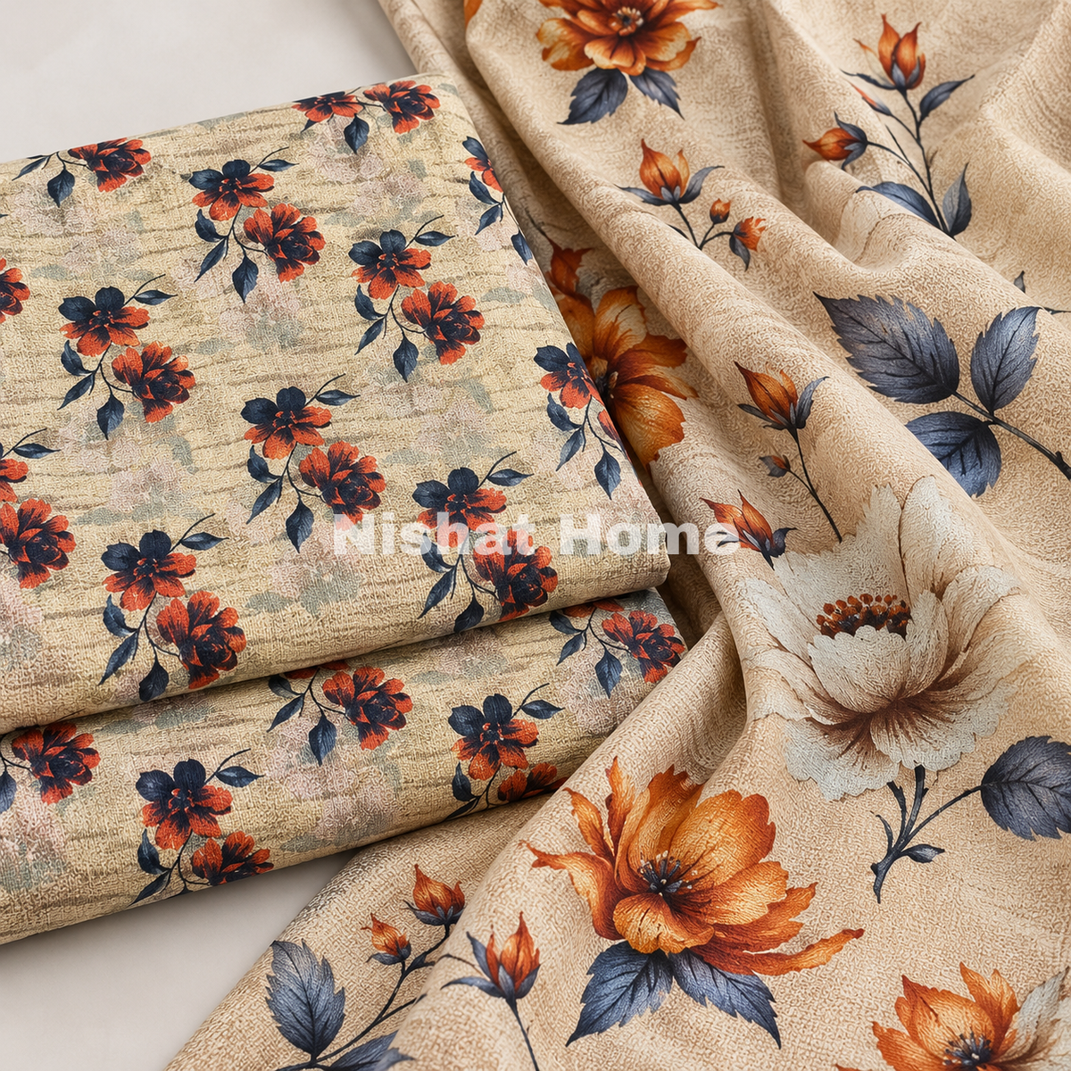 Alnina Women Winter Dhanak Same Dopatta - 3pcs - ADS10