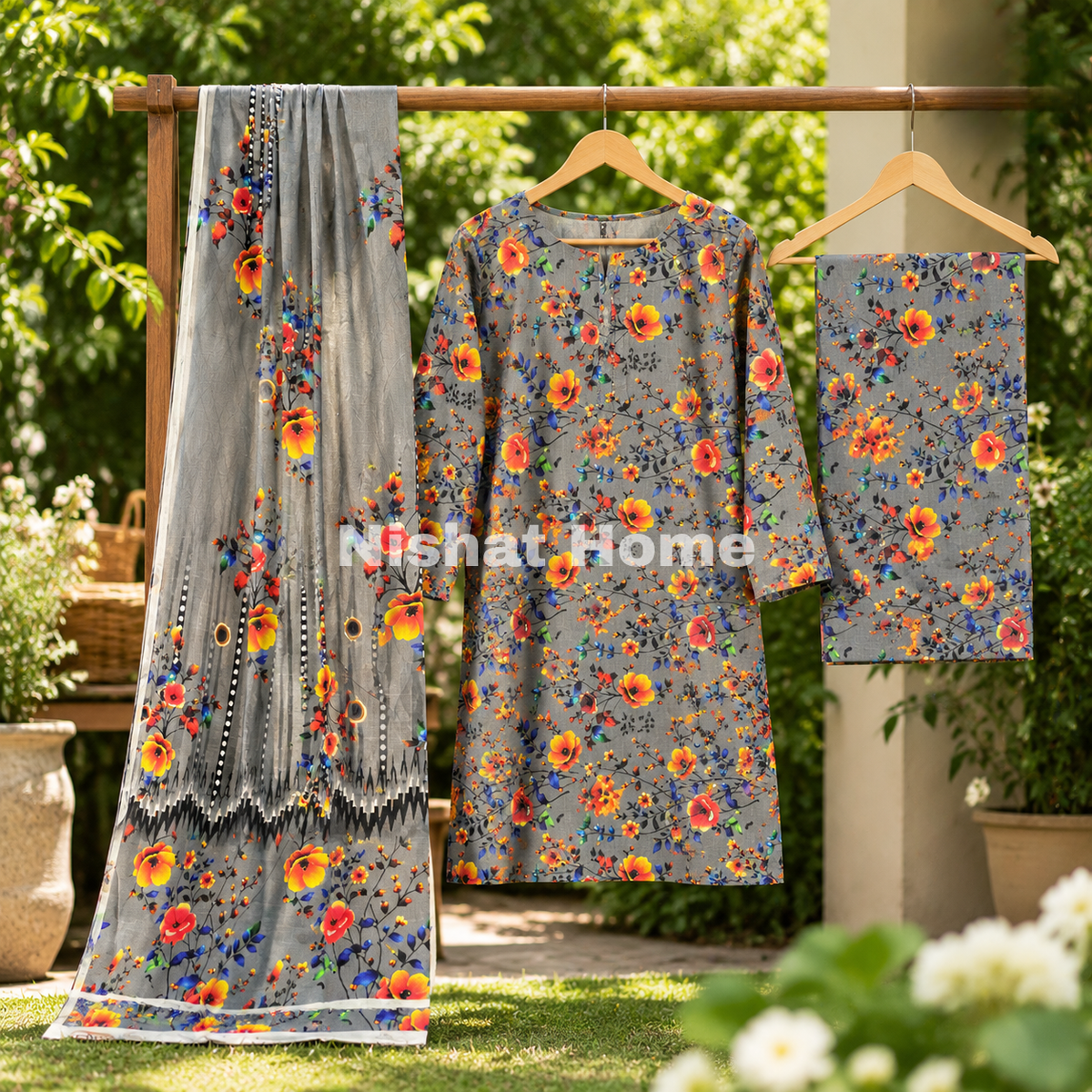 Olleza Women Khaddar - 3pcs - OSK11