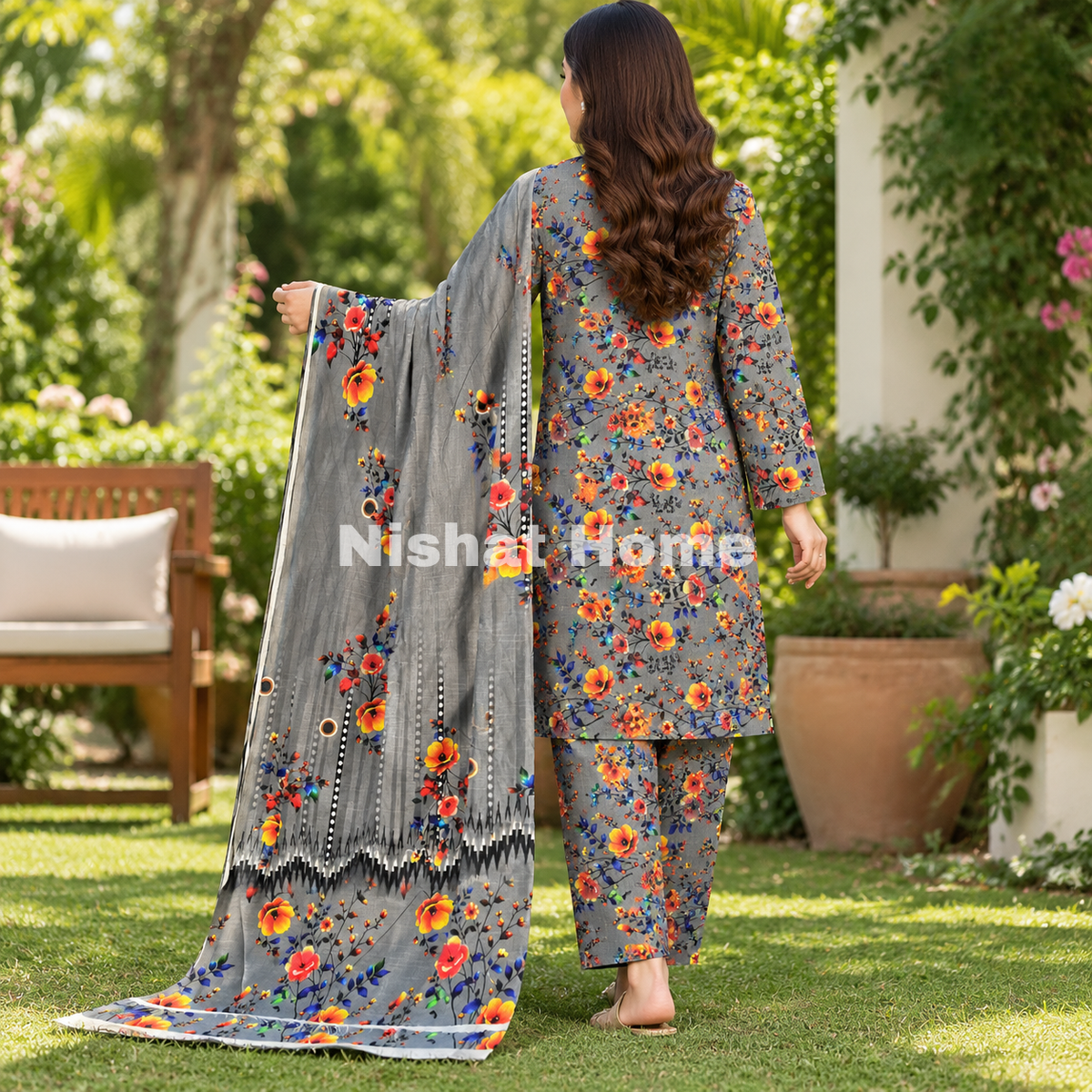 Olleza Women Khaddar - 3pcs - OSK11