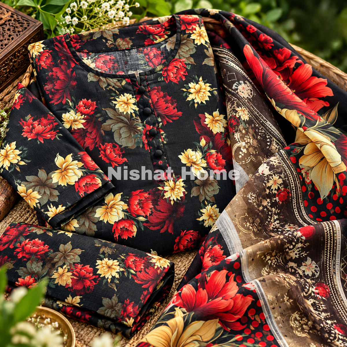 Olleza Women Khaddar - 3pcs - OSK12