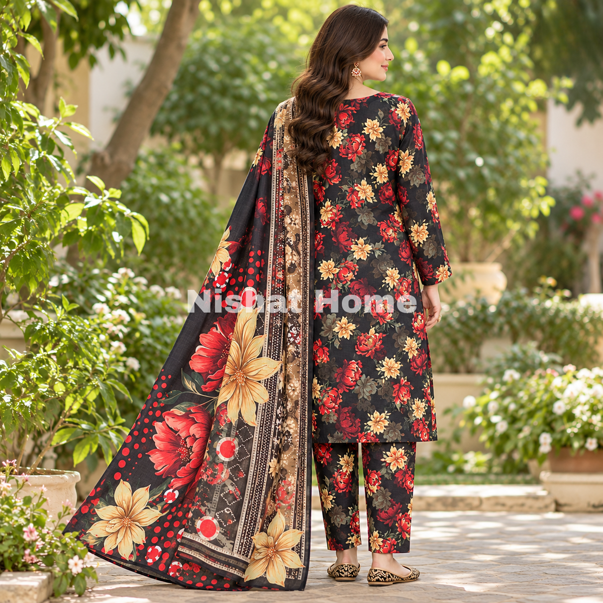 Olleza Women Khaddar - 3pcs - OSK12