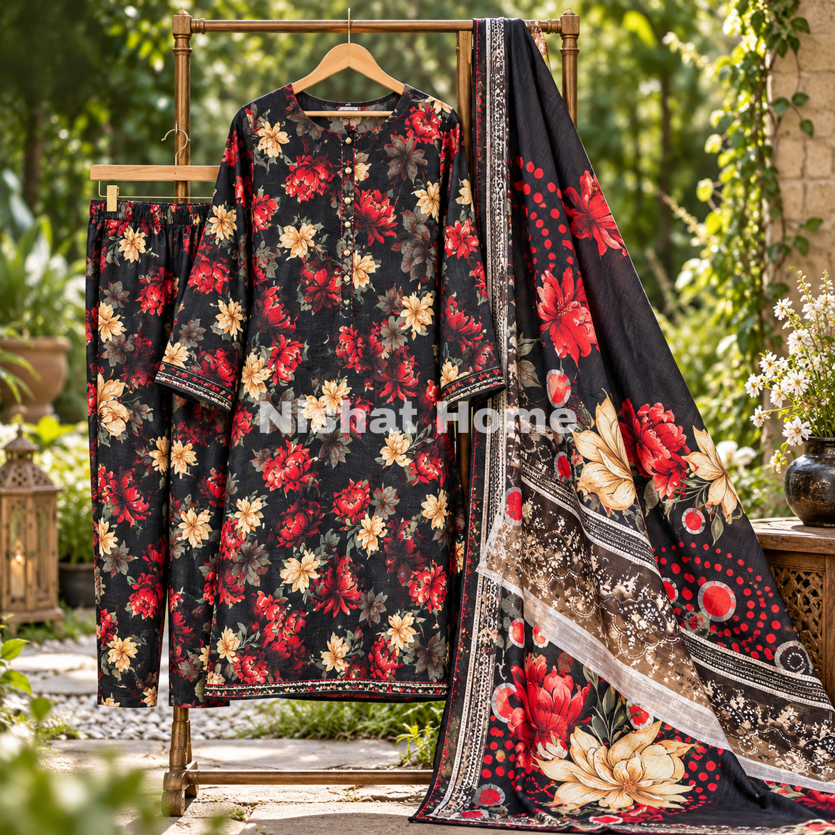 Olleza Women Khaddar - 3pcs - OSK12