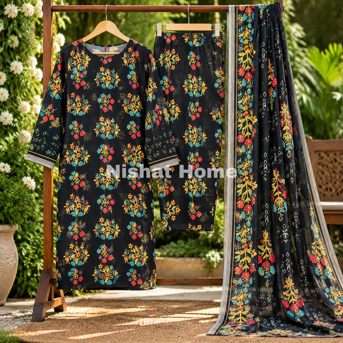 Olleza Women Khaddar - 3pcs - OSK13