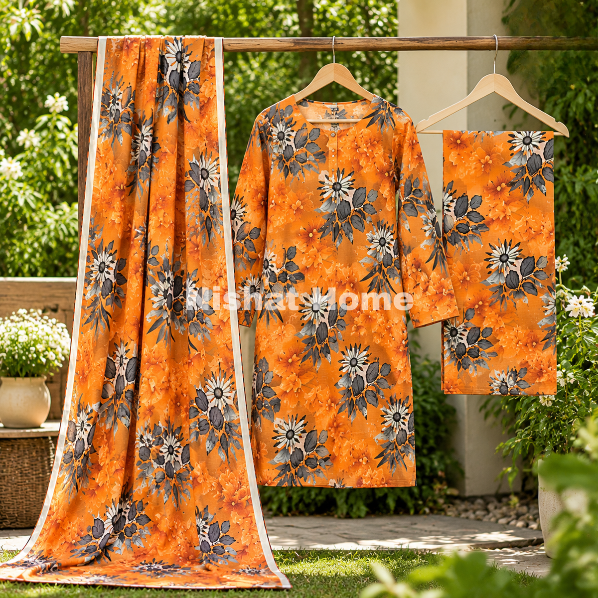 Olleza Women Khaddar - 3pcs - OSK02