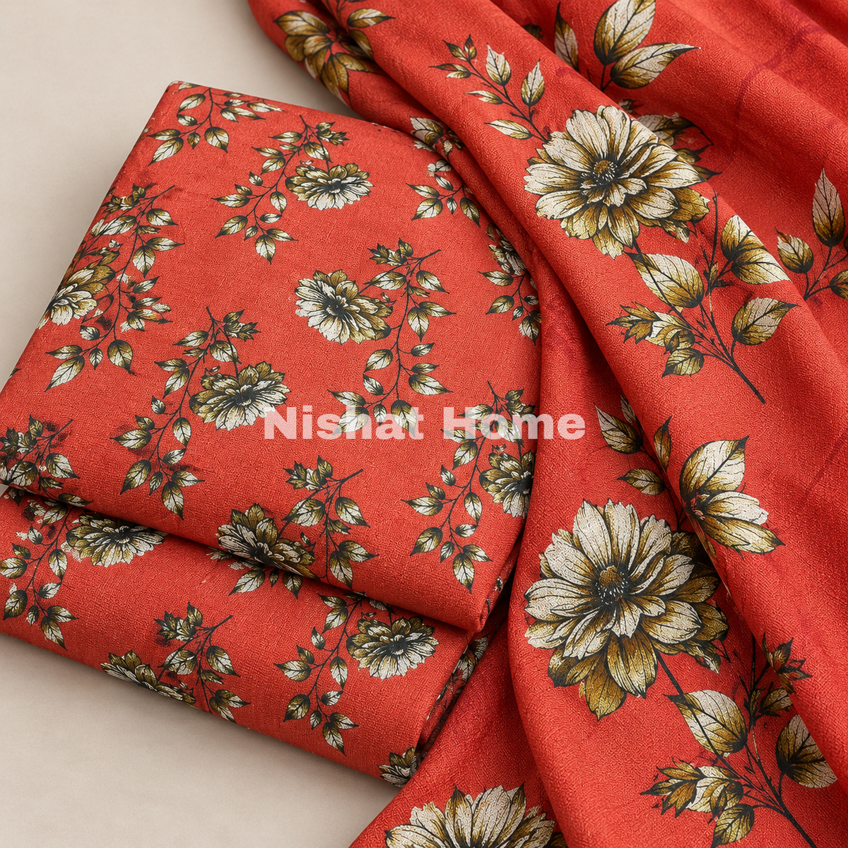 Alnina Women Winter Dhanak Same Dopatta - 3pcs - ADS17