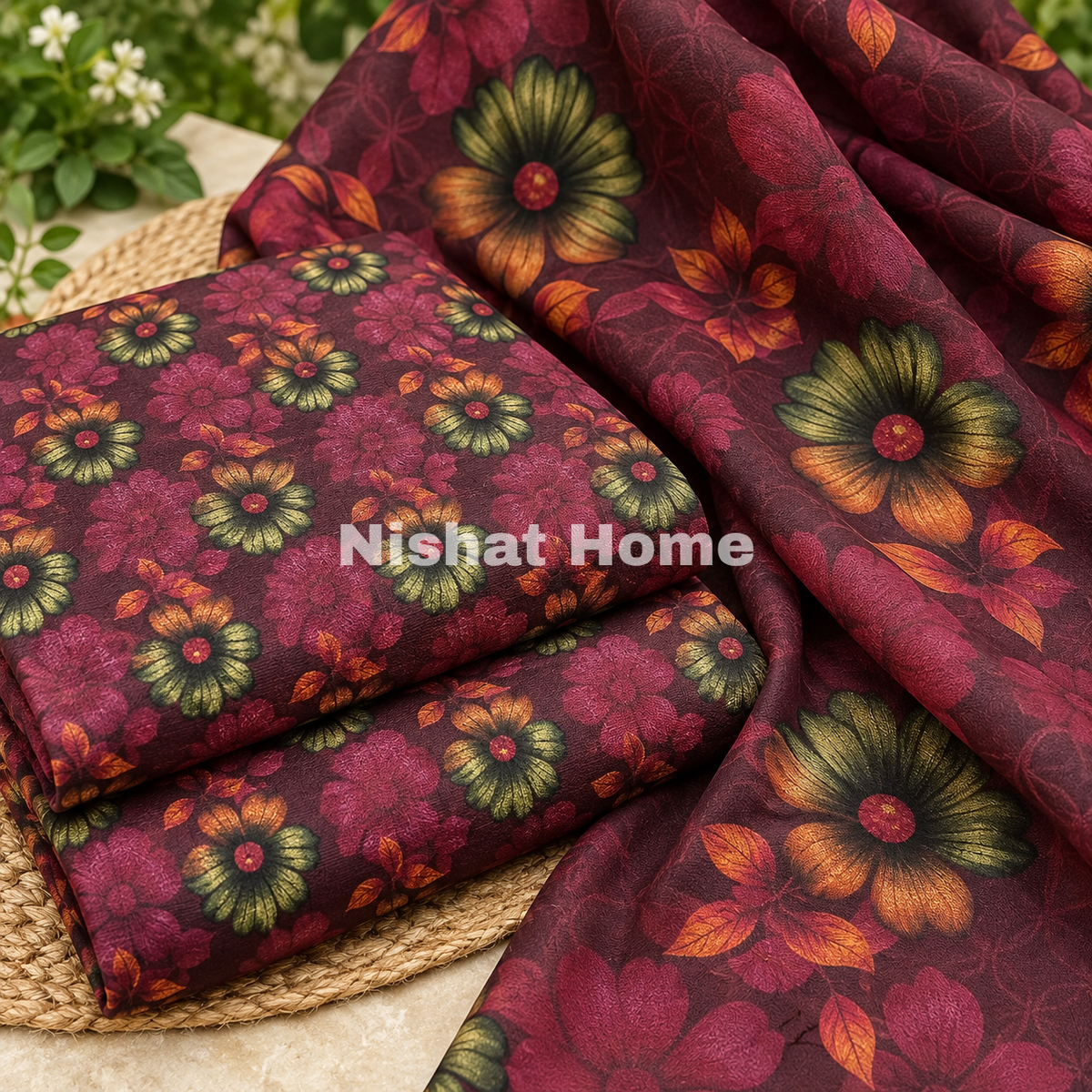 Alnina Women Winter Dhanak Same Dopatta - 3pcs - ADS19