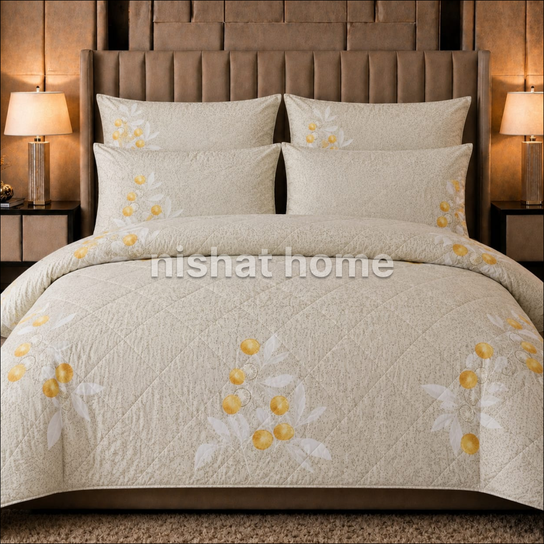 Luvoza Cotton Comforter Set - 6pcs - LCC46