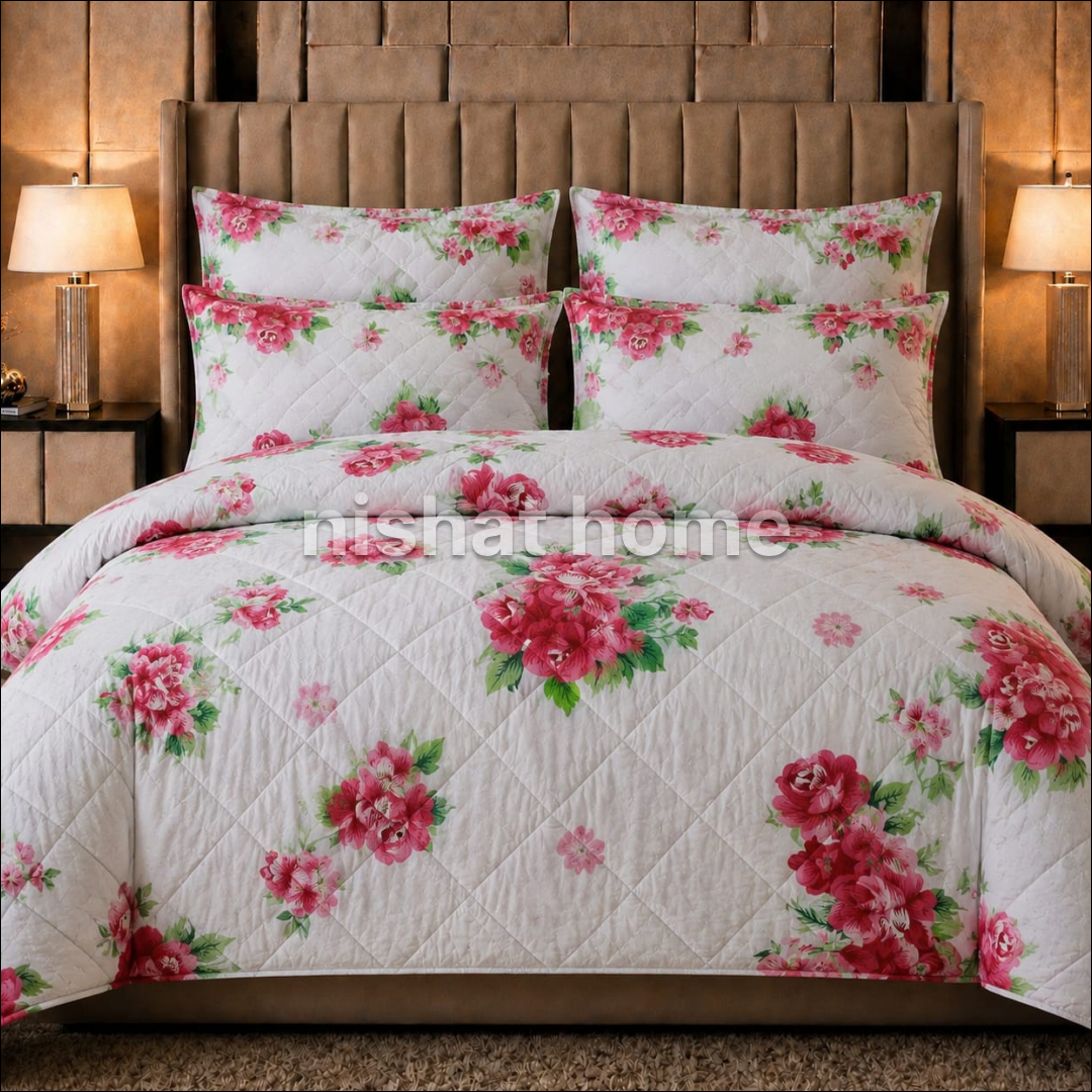 Luvoza Cotton Comforter Set - 6pcs - LCC48