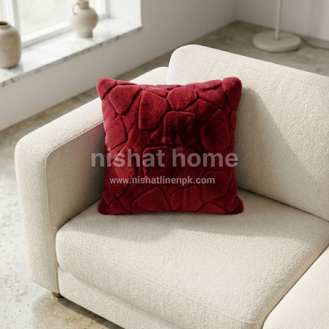 Deluxe Cushion - Burgundy - DCC16