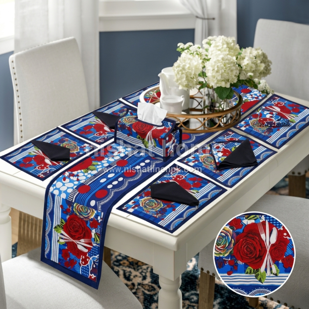 Zureno Dining Table Runner Set - 14pcs - DTR21