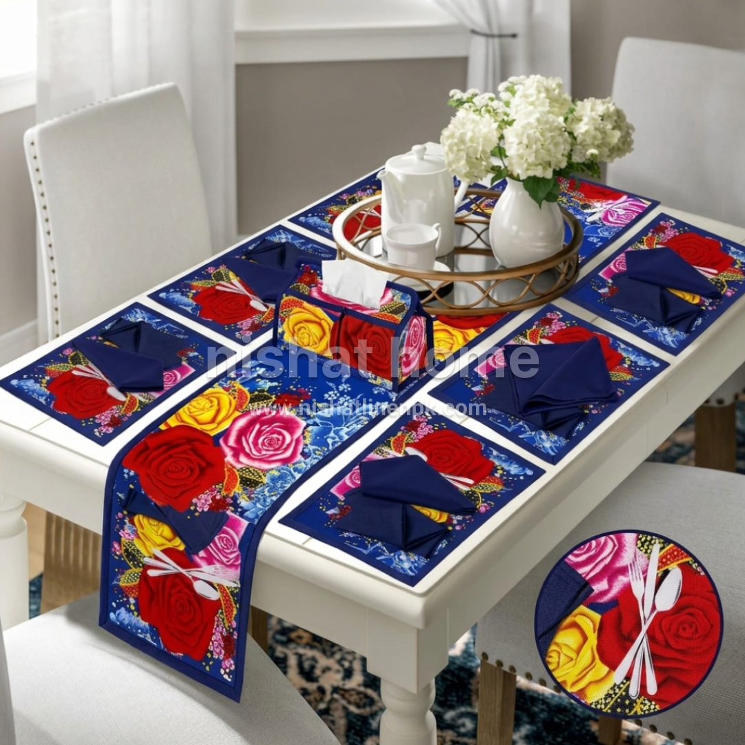 Zureno Dining Table Runner Set - 14pcs - DTR24