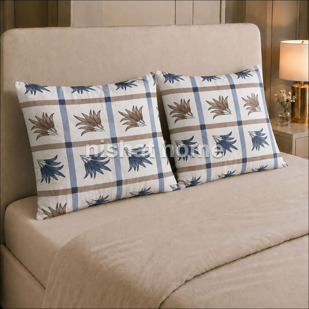 Kresil Pure Cotton Pillow Covers - 2pcs - KPC28