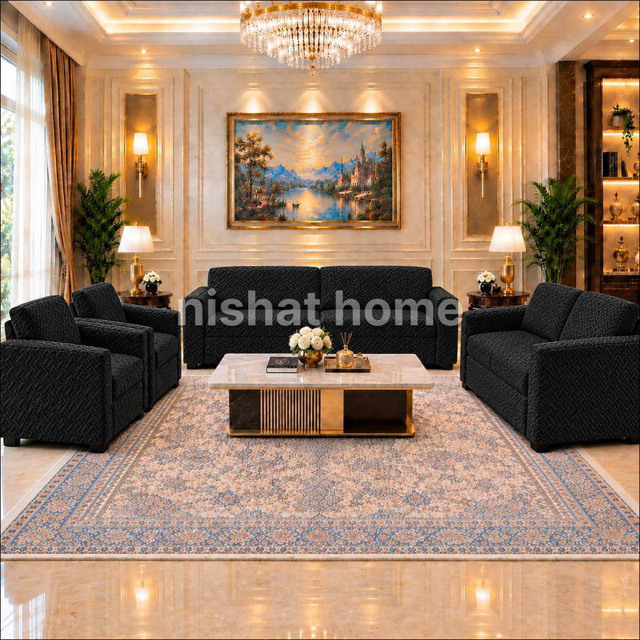 Livva Luxury Sofa Cover - Onyx - LSC02