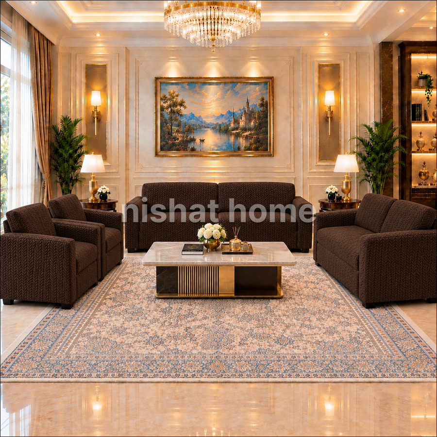 Livva Luxury Sofa Cover - Espresso - LSC05