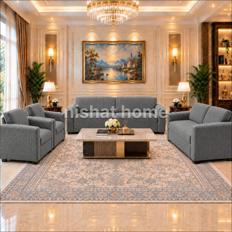 Livva Luxury Sofa Cover - Slate - LSC06