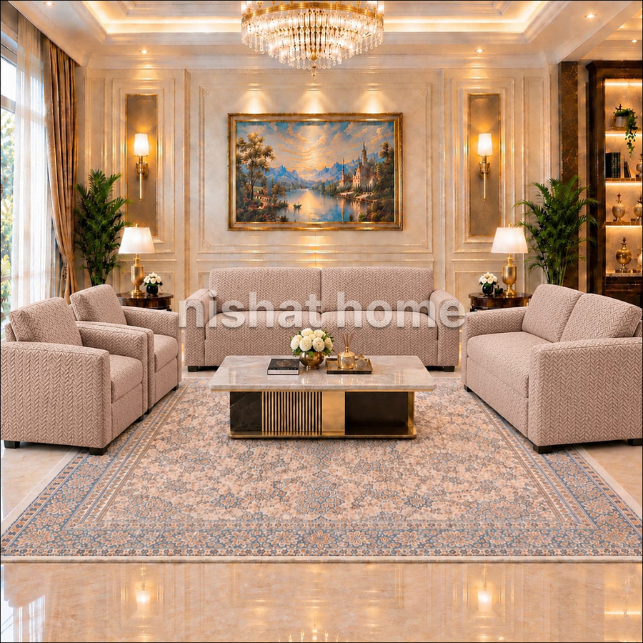 Livva Luxury Sofa Cover - Beige - LSC07