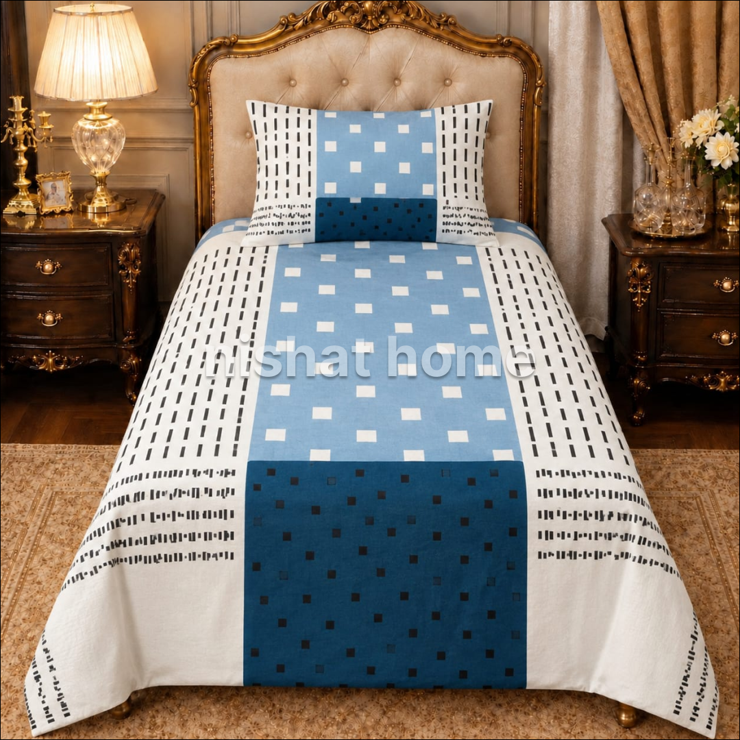 Luvoza Cotton Bed Sheet - Single - LBS102