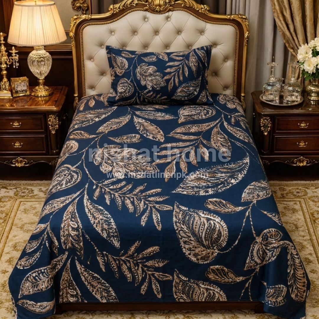 Luvoza Cotton Bed Sheet - Single - LBS69