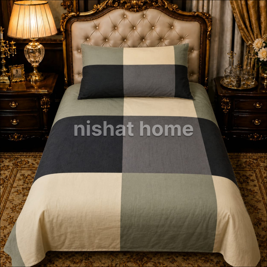 Luvoza Cotton Bed Sheet - Single - LBS89