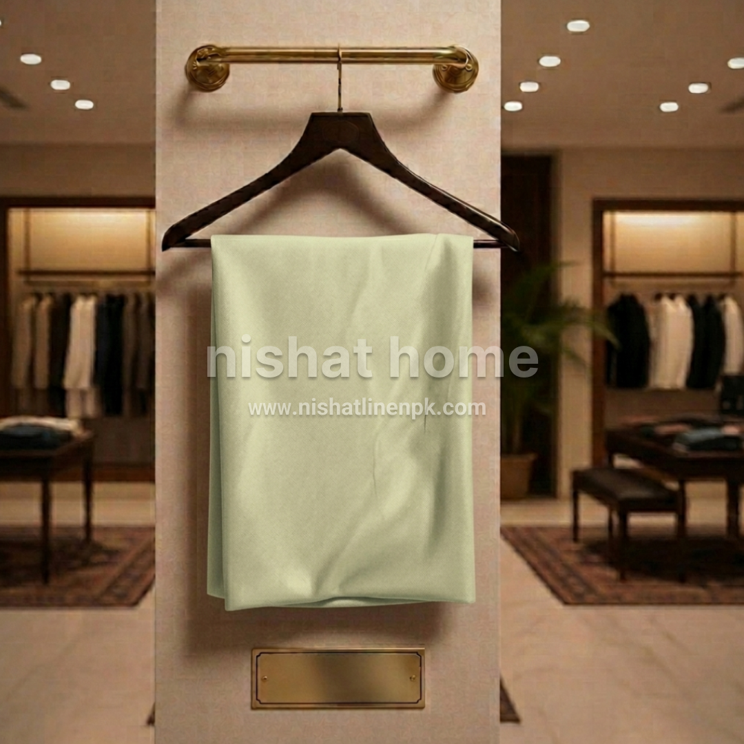 Khushi Men Premium Wash n Wear - 2pcs - Pistachio - KWW17