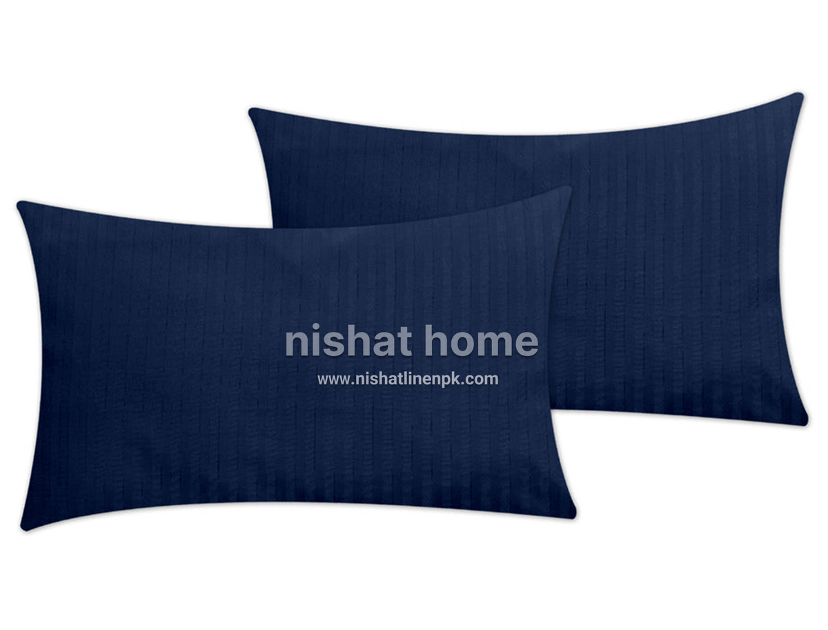 Royal Pillow Covers - 2pcs - Navy - RPC01