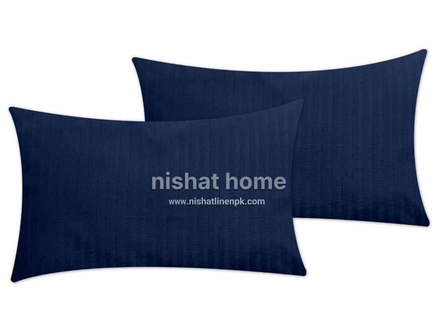 Royal Pillow Covers - 2pcs - Navy - RPC01